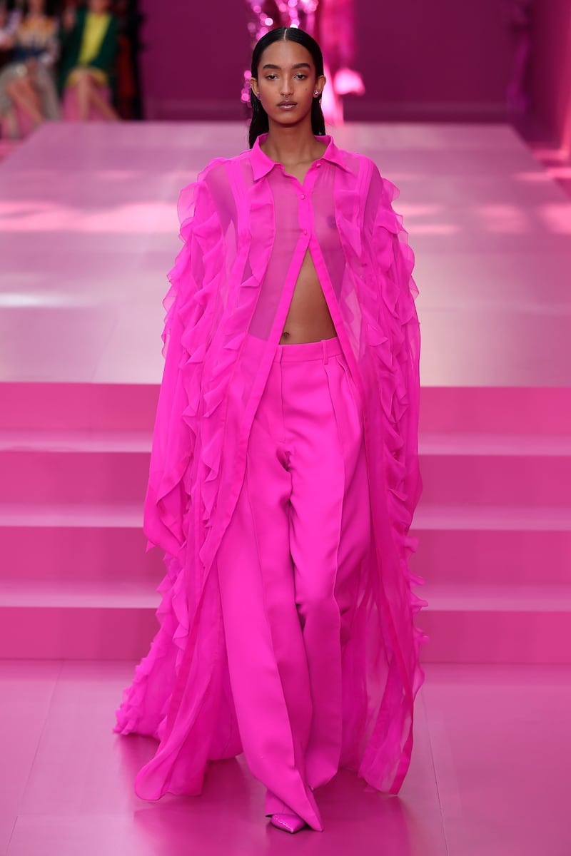 Valentino Autumn/Winter 2022 look 11.