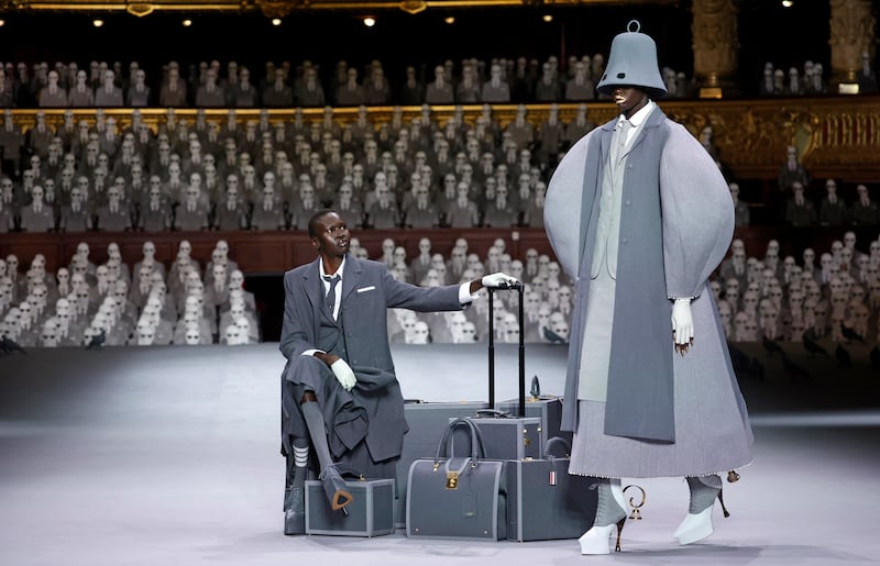 Thom Browne Haute Couture Autumn/Winter 2023/24.